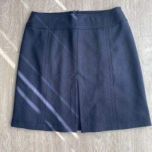 Mini skirt in dark blue